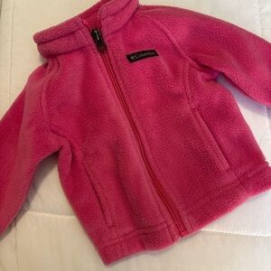 Columbia Vibrant Pink Fleece Jacket
